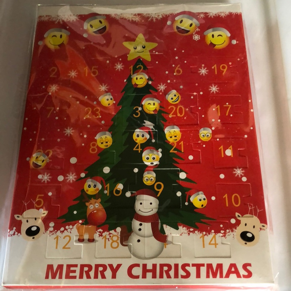 Emoji jewelry set advent calendar NIB